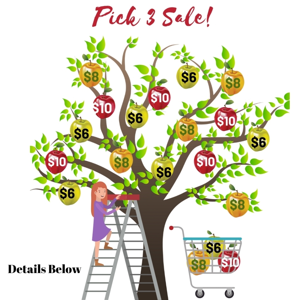 Pick 3 Sale - White! -  ⚪
